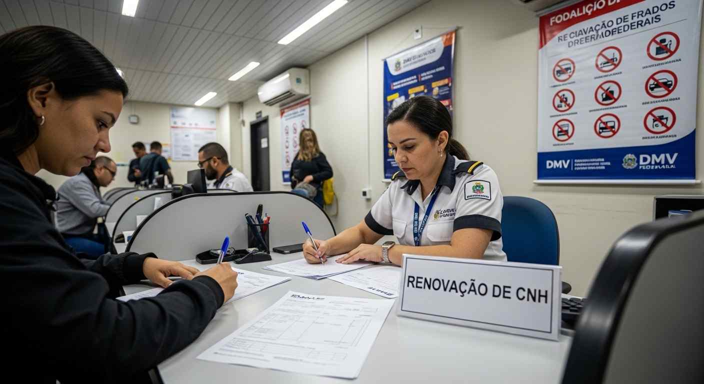 Renovar a CNH no DF