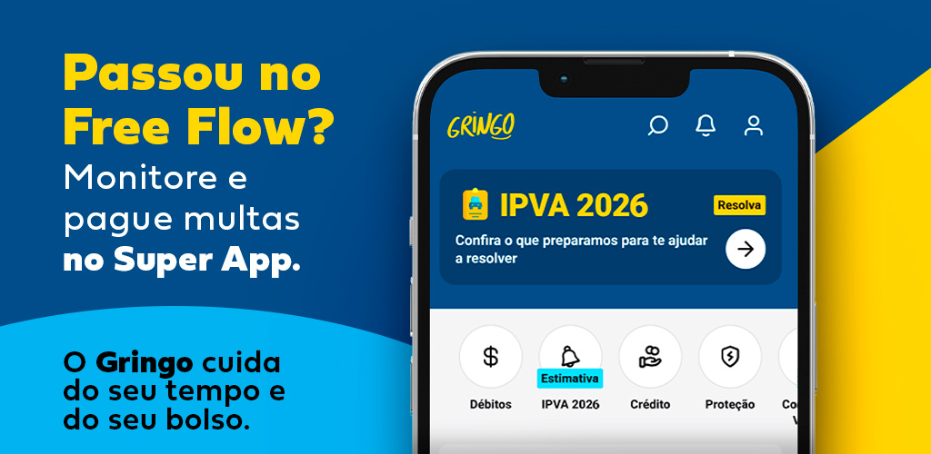 App Gringo para Pagar Free Flow.